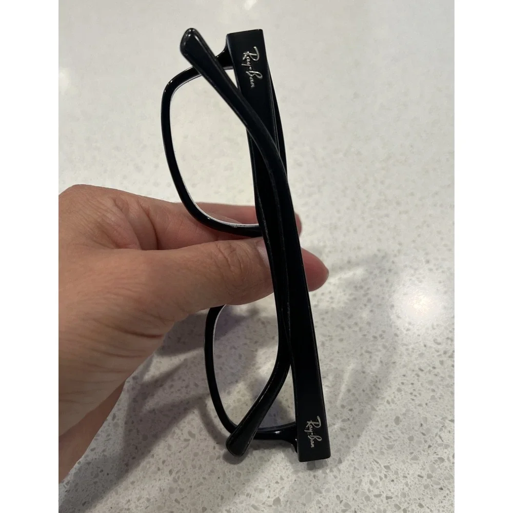 RAY-BAN RB 5268 5119 BLACK AUTHENTIC EYEGLASSES 52-17 DESCRIPTIONS